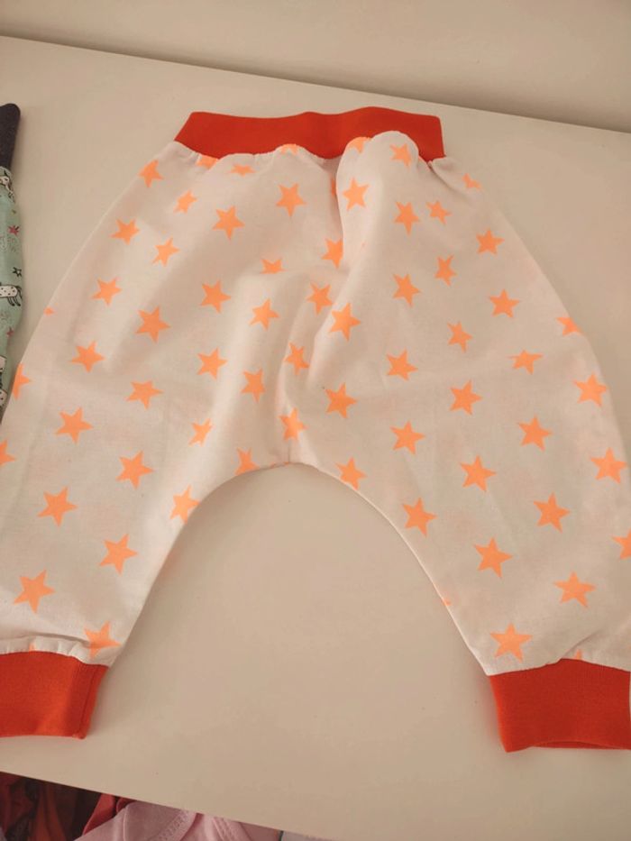 Sarouel étoiles en coton fin