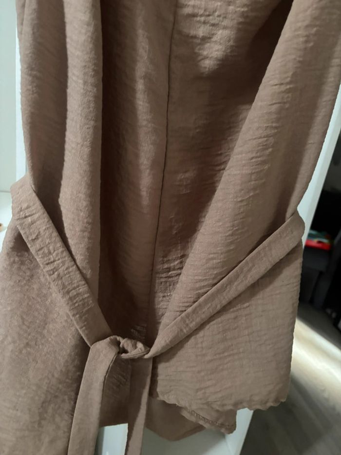 Combishort marron clair femme XL - photo numéro 3