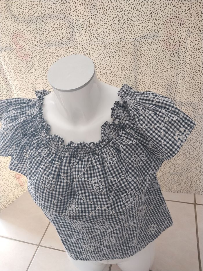 Blouse Cache Cache à carreaux vichy - photo numéro 3