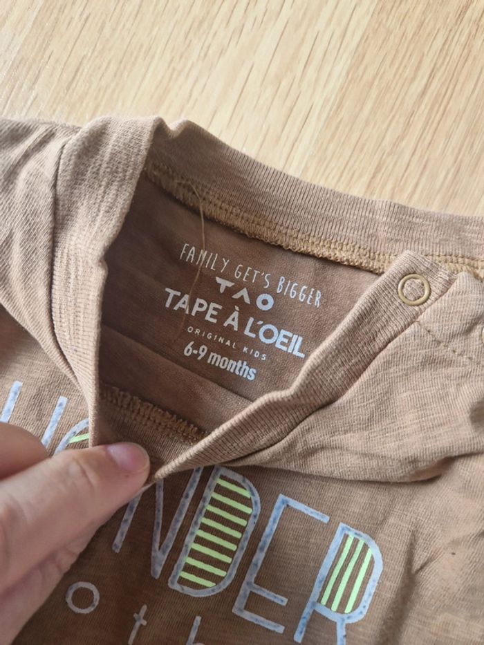 T-shirt 9 mois MC - photo numéro 2