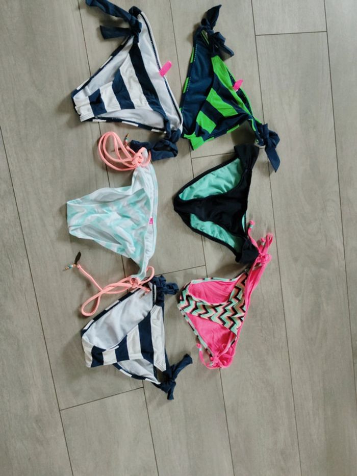 Lot culottes maillots de bain