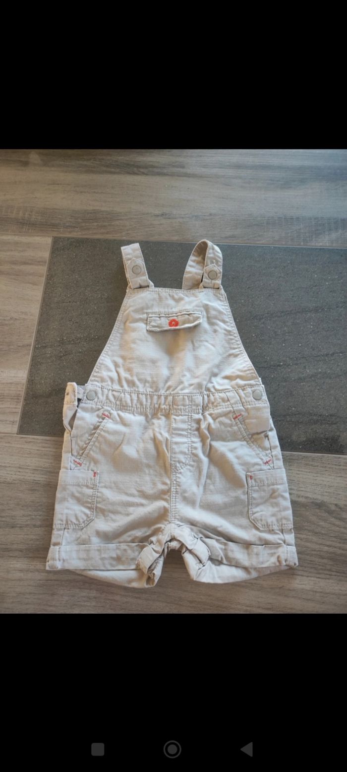 Salopette été garçon 18 mois