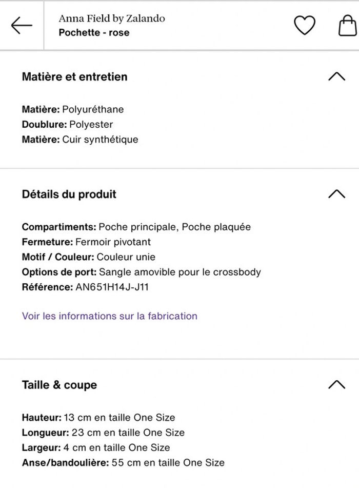 Pochette neuve Anna Field - photo numéro 6