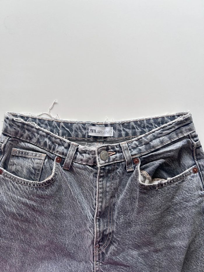 Jean gris Zara taille 40 - photo numéro 2