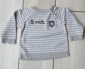 Pull en coton 18 mois