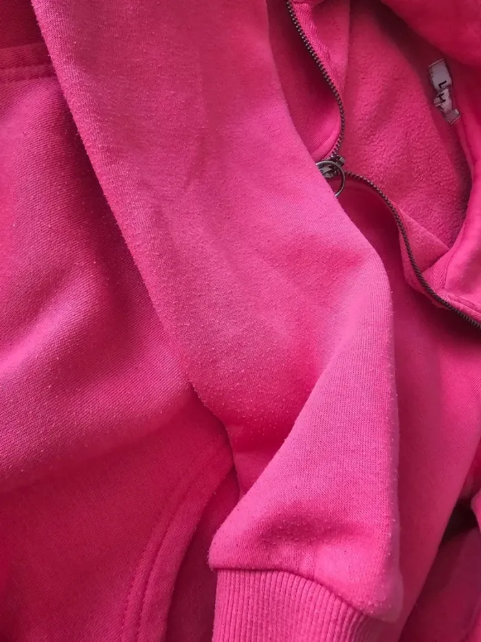 Pull Sweat rose taille xxs fille femme adolescente - photo numéro 5