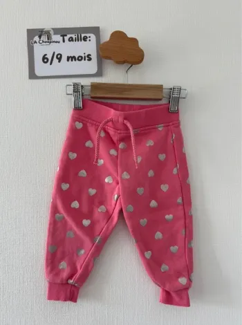 Jogging cœur - taille 6/9 mois 🌸