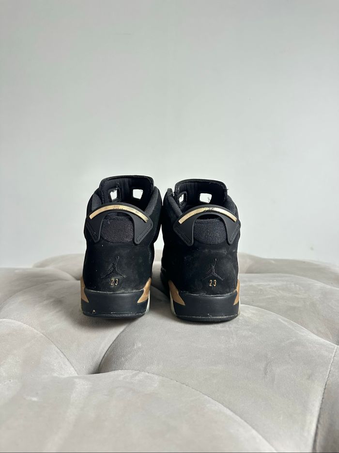 Air Jordan 6 rétro DMP noir et dorée. Taille 39 (6.5Y) - photo numéro 4