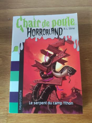 Chair de poule Horrorland - Le serpent du camp Ython