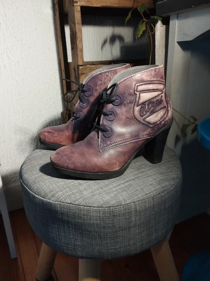 Bottines vintage