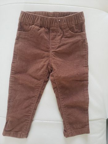 Pantalon velours