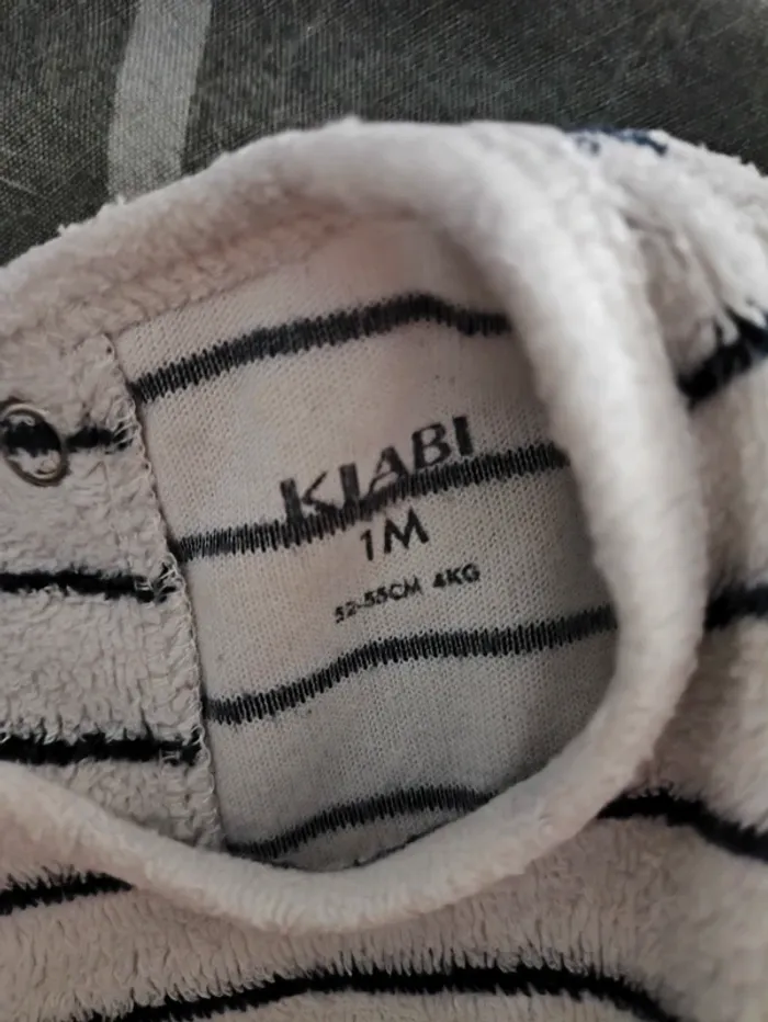 Pyjama 1 mois kiabi - photo numéro 2