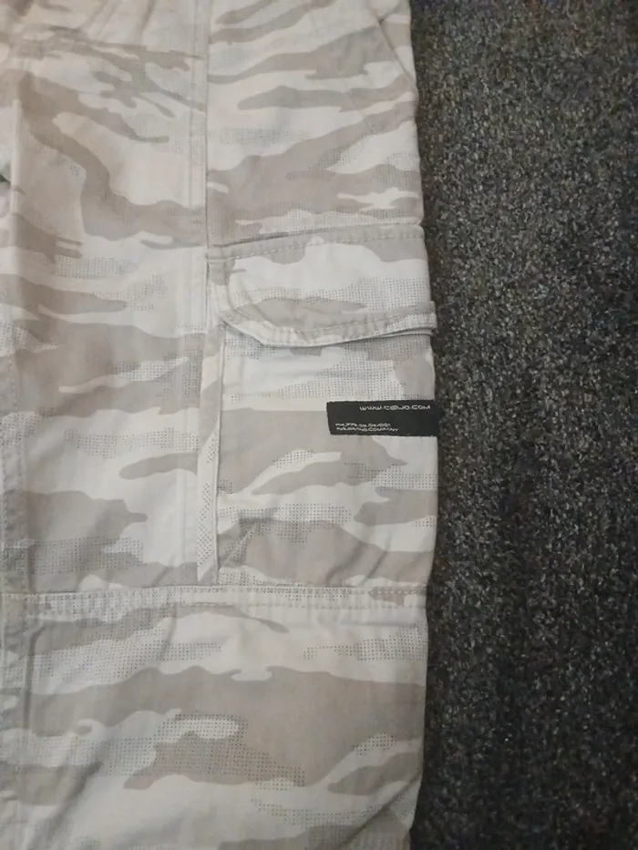 Pantalon cargo style chasseur alpin celio 36 - photo numéro 4