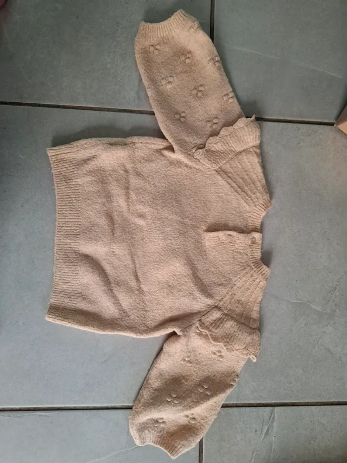 Pull beige - photo numéro 2