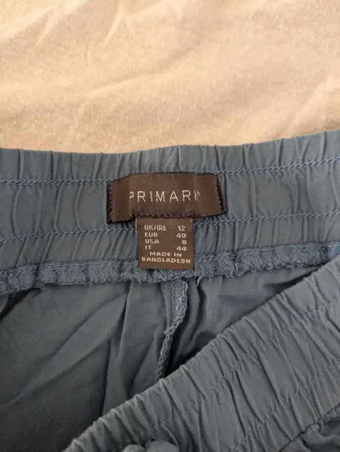 Pantalon yoga fluide Primark Bleu - 100% Viscose - Taille 40 (L) - photo numéro 3