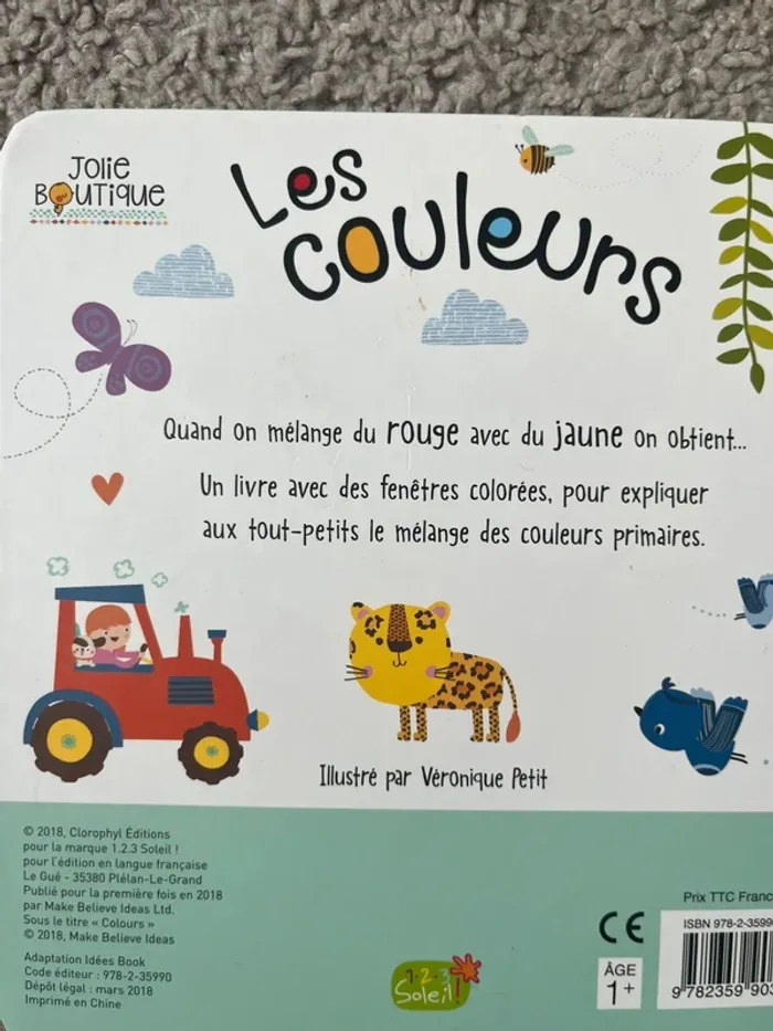 Livre les couleurs - photo numéro 2