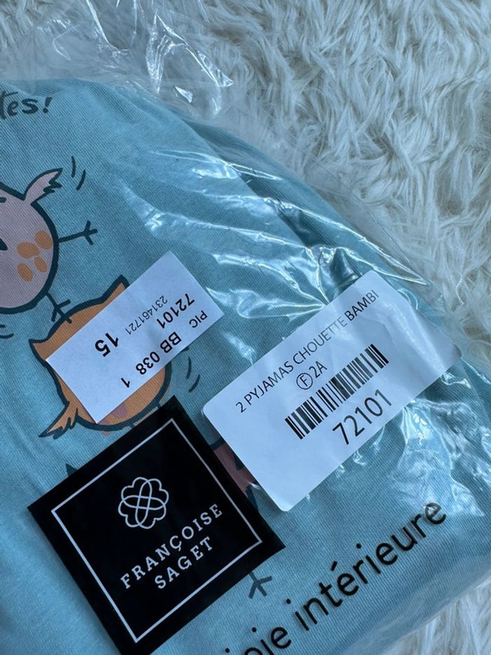 Lot de 2 pyjamas longs taille 2 ans Françoise saget - photo numéro 7