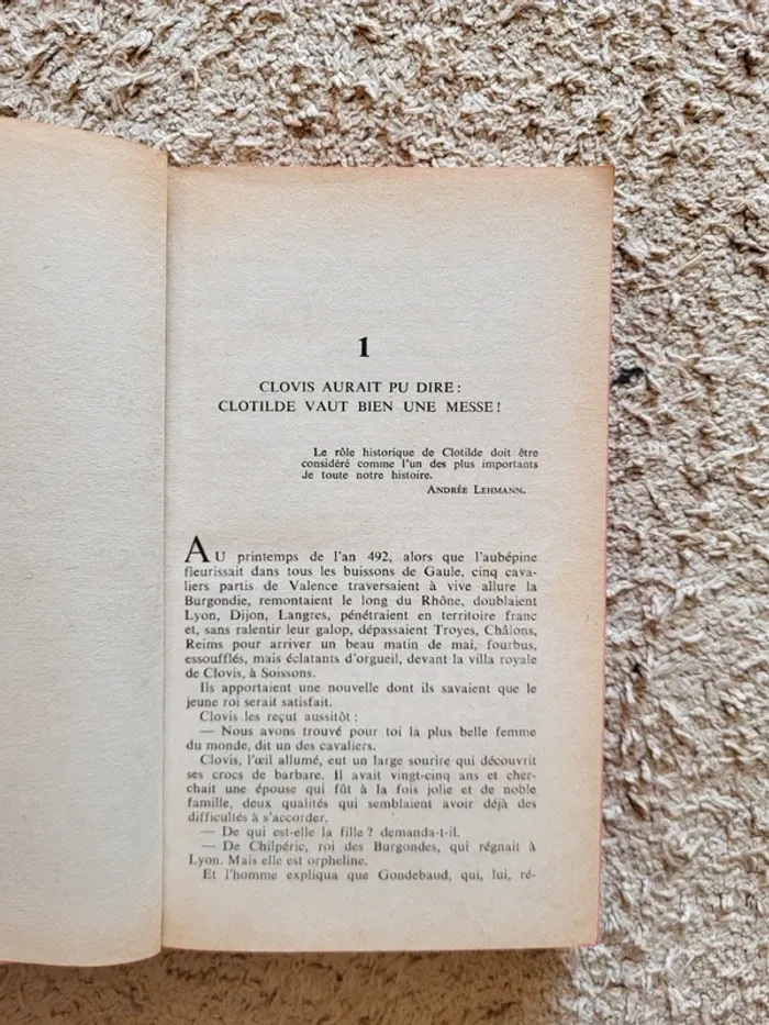 Lot de 5 livres "Histoires d'amour de l'histoire de France" de Guy Breton - 1965 - photo numéro 7