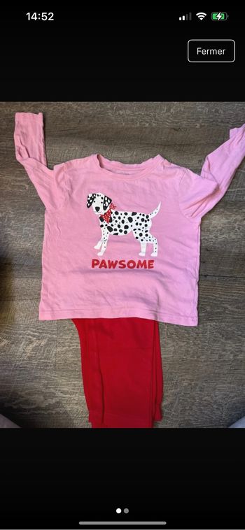 Pyjama fille 3/4 ans