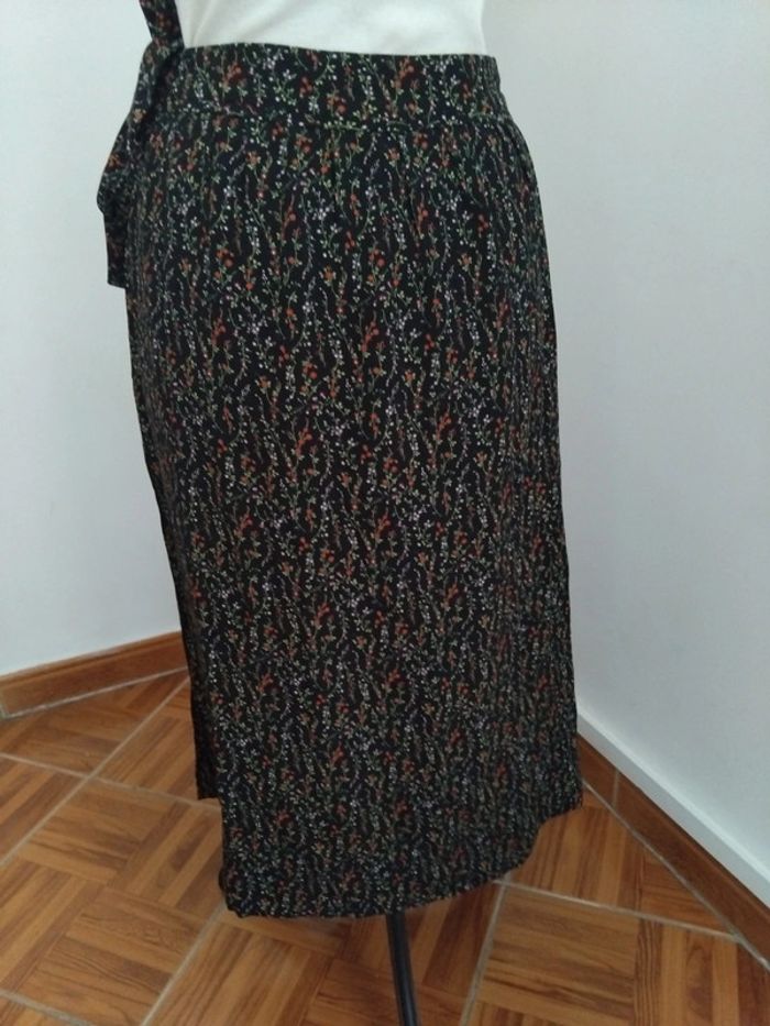 Jupe comptoir des cotonniers neuve t38 100% viscose - photo numéro 9