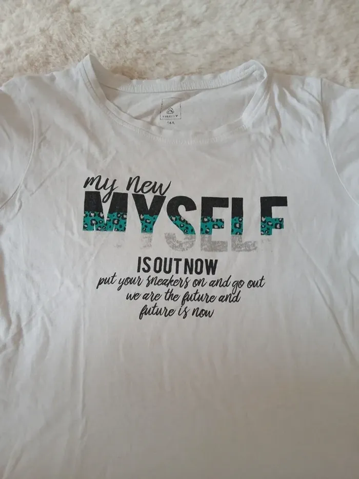 tee-shirt fille 14ans - photo numéro 2