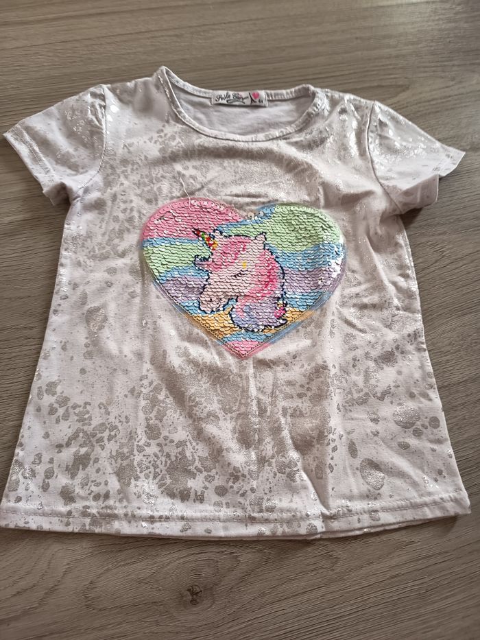 Tee shirt manche courte 4 ans