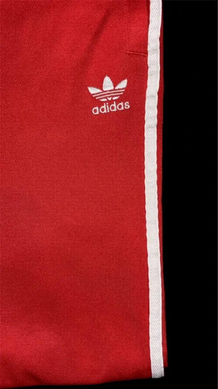 Bas jogging homme Adidas rouge M - photo numéro 3