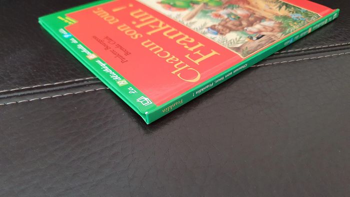 Livre " Chacun son tour Franklin " , collection la bibliothèque Hachette des Petits. - photo numéro 3