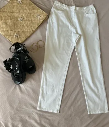 Pantalon blanc eugen Klein taille 46