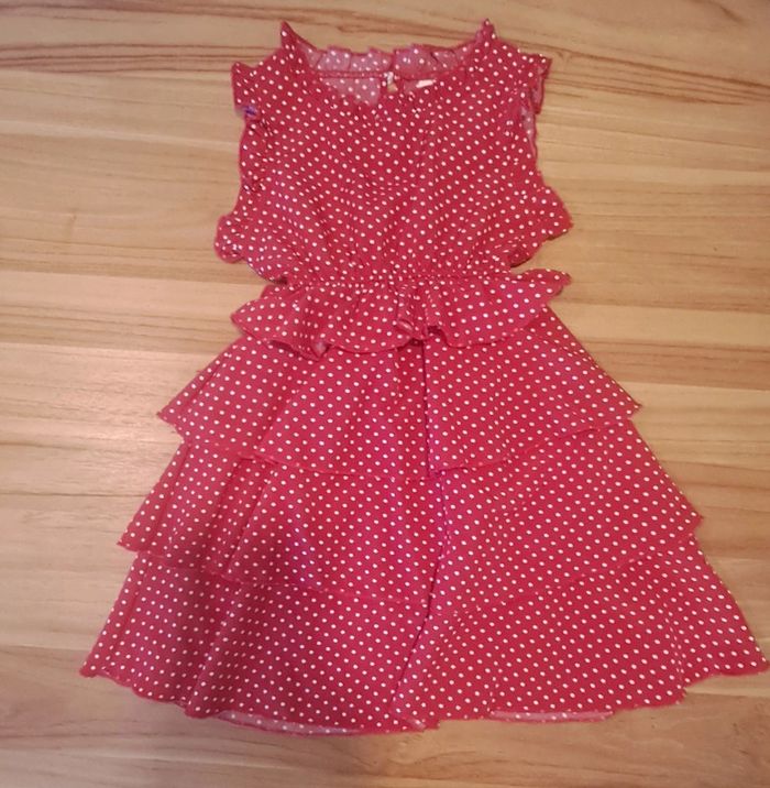 Robe à volants flamenco