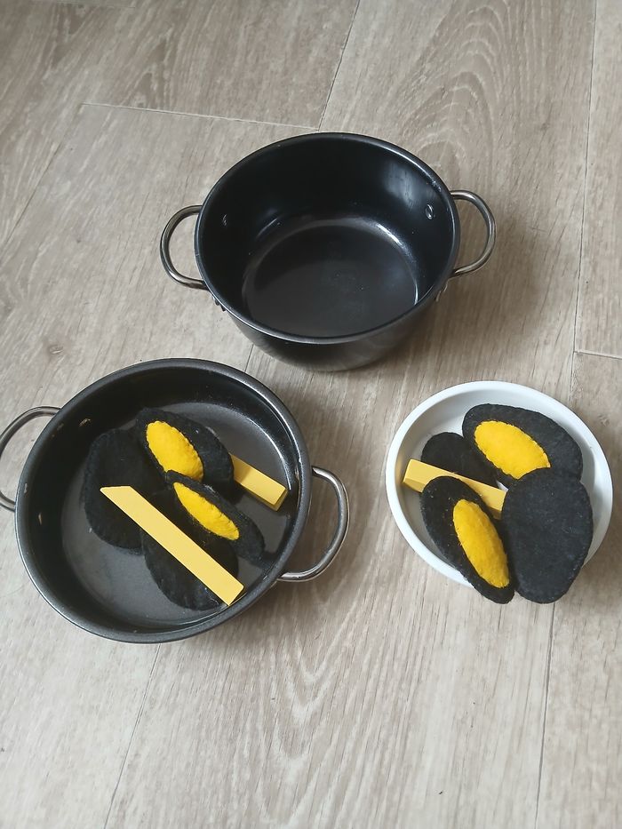 Jouet dînette moules frites vertbaudet - photo numéro 3