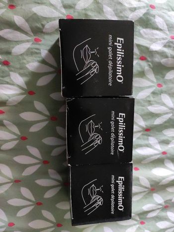 Lot de 6  mini galet d'épilation