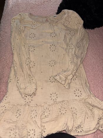 Robe longue manche 7 ans