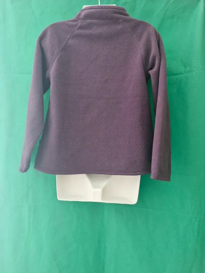 Pull polaire col zippé 4-5 ans Tex - photo numéro 4