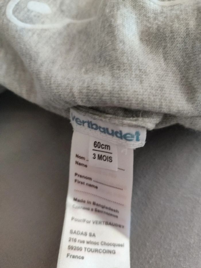 Lot 2 veste 1 mois - photo numéro 3