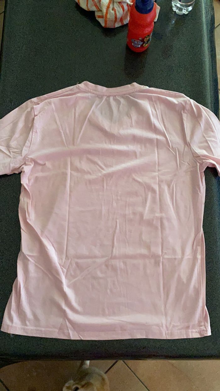 Teeshirt unis rose M - photo numéro 2