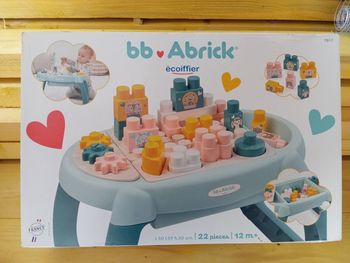 Première table de jeu bébé BB Abrick neuve, Ecoiffier
