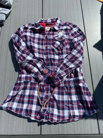 Tunique à carreaux Sergent Major 5 ans
