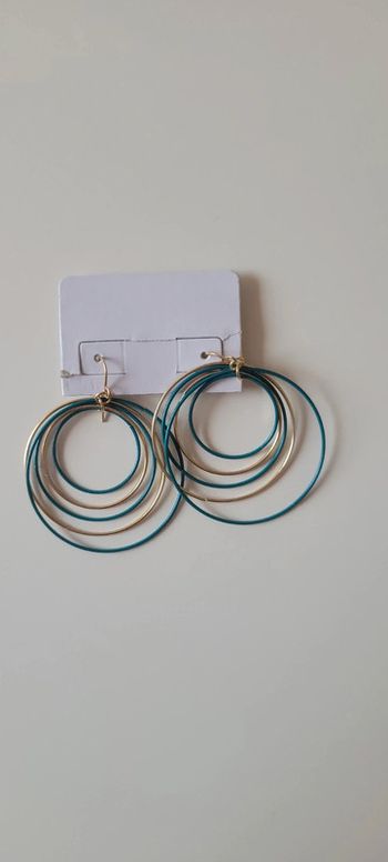 Boucle d'oreille anneaux