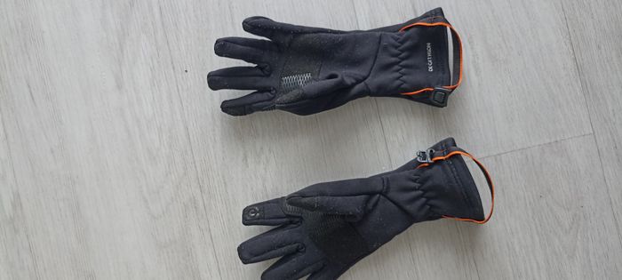Gants de ski noirs 3-6 ans décathlon