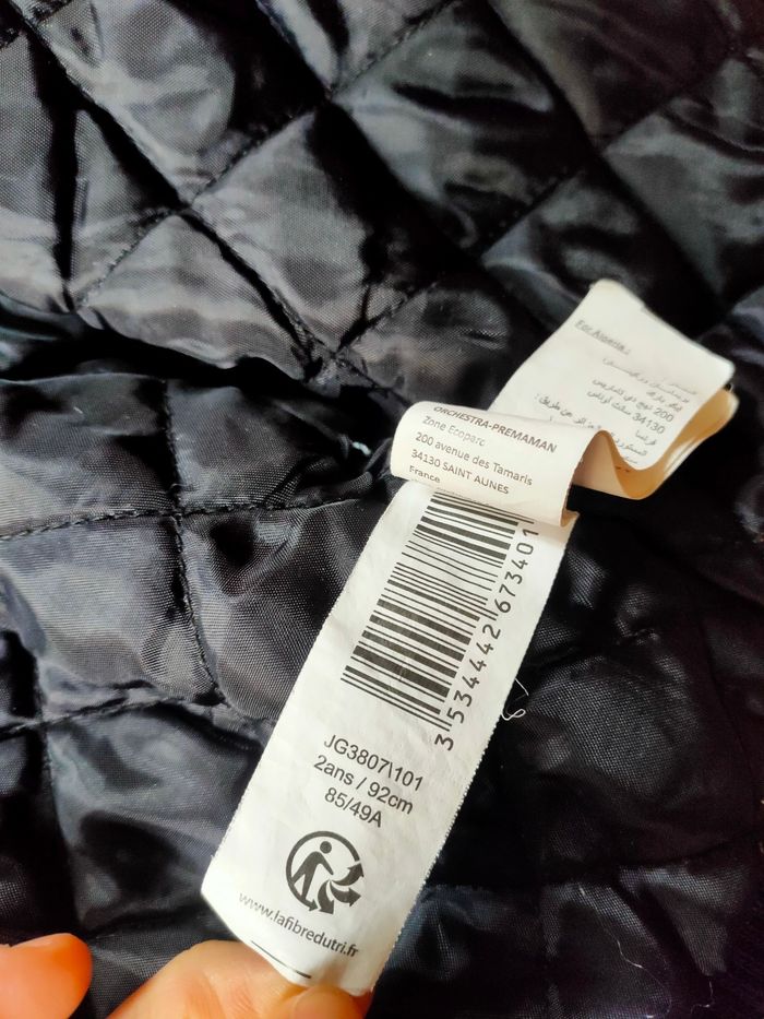 Manteau Noir Orchestra taille 2 ans - photo numéro 10