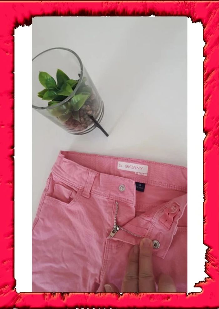 Pantacourt taille ajustable skinny - photo numéro 2