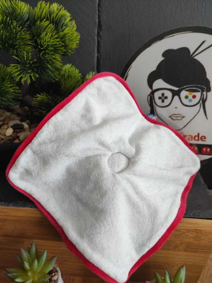 Doudou Knuffel Comforter Ours Sucre D'orge. Etoile Rouge Gris #geektradedoudou - photo numéro 3