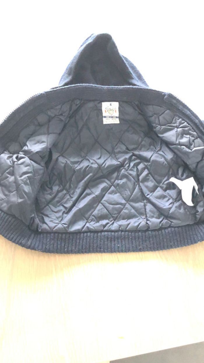 Gilet doublé pouvant servir de veste 18 mois tao - photo numéro 2