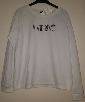 Sweat mim taille L la vie rêvée