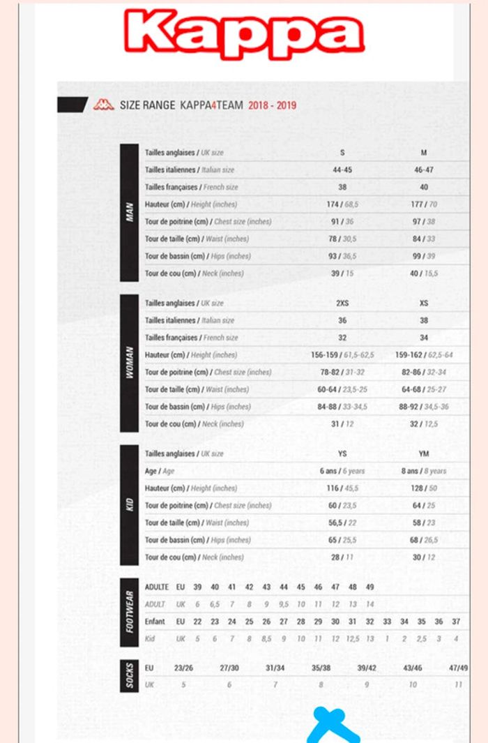 Paire de chaussettes Kappa - photo numéro 4