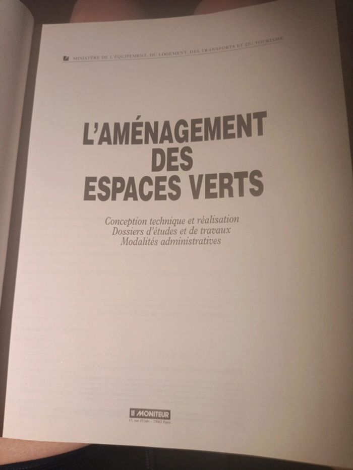 L'aménagement des espaces verts