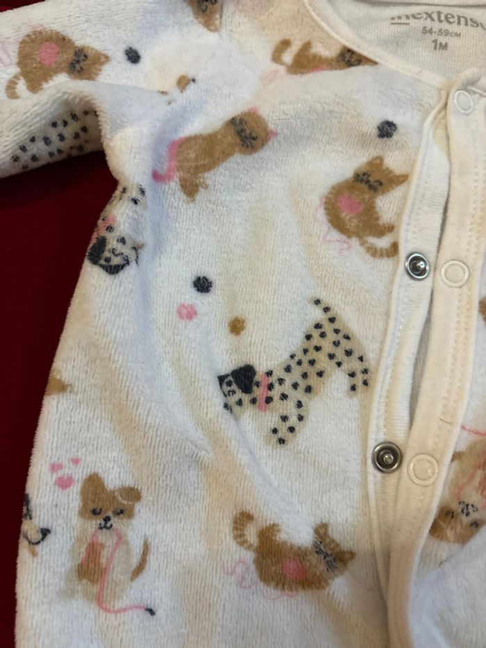 Pyjama doux animaux - photo numéro 2