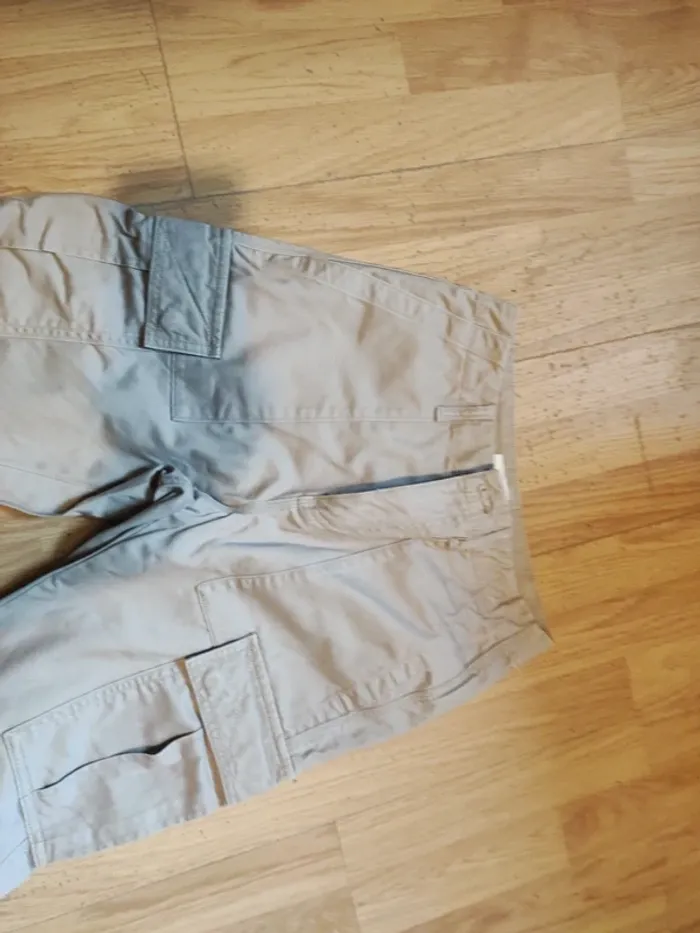 Pantalon cargo Celio beige - photo numéro 4