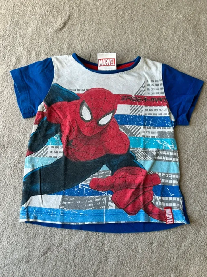 Lots t-shirt Spiderman - photo numéro 2